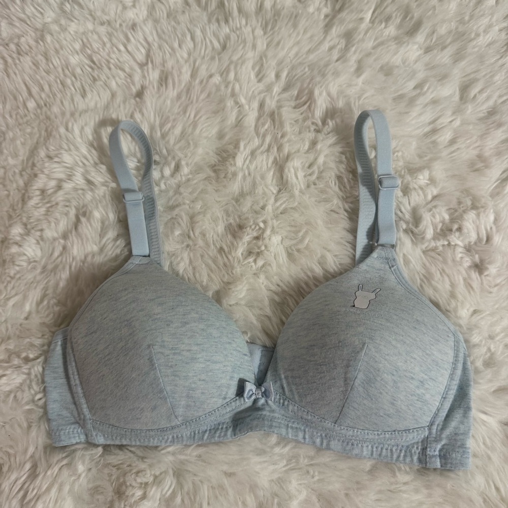 5/$32 Salia Girl Light Blue Women's Bra Size 32A - Picture 2 of 10